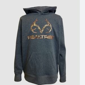 REALTREE Youth Hoodie, Hooded fleece lined Sweatshirt Pullover nwt